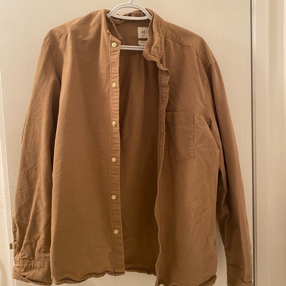 Brown Button Up shirt - Picture 1 of 5